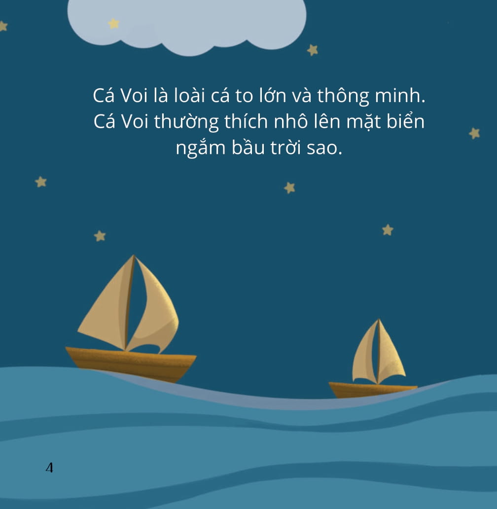 bé thông minh - đoán xem tớ là ai! - cá voi tìm ngôi sao - bìa cứng