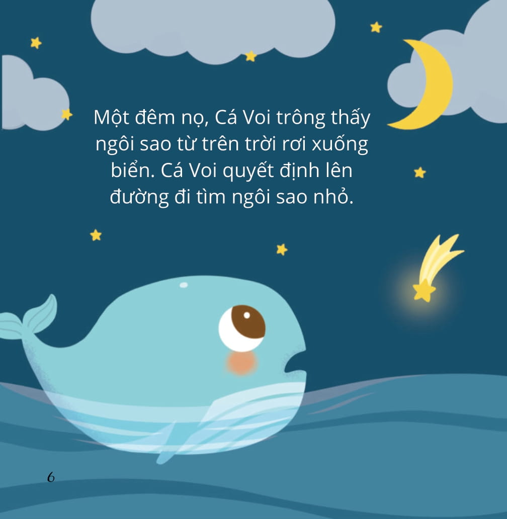 bé thông minh - đoán xem tớ là ai! - cá voi tìm ngôi sao - bìa cứng