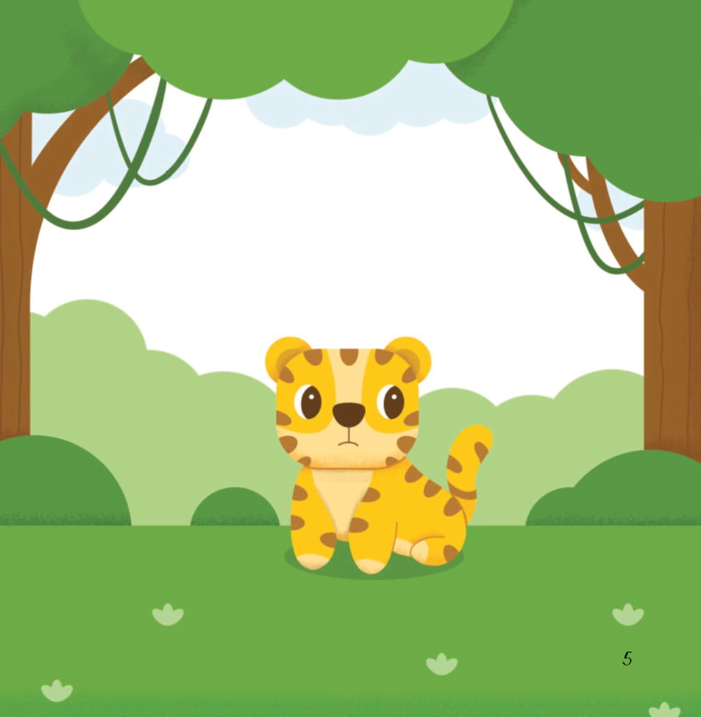 bé thông minh - đoán xem tớ là ai! - hổ bé tìm bạn - bìa cứng