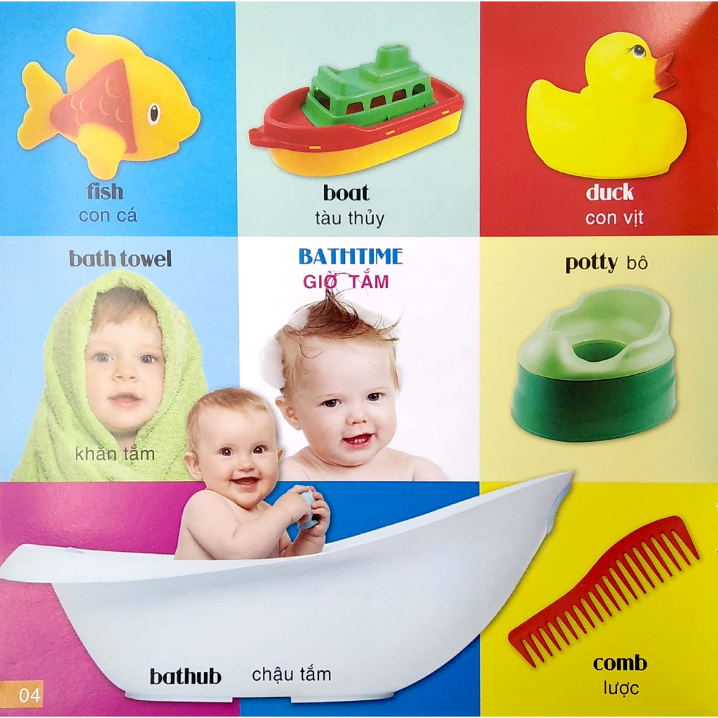 bé thông minh first 100 words - 100 từ vựng đầu tiên (tái bản)