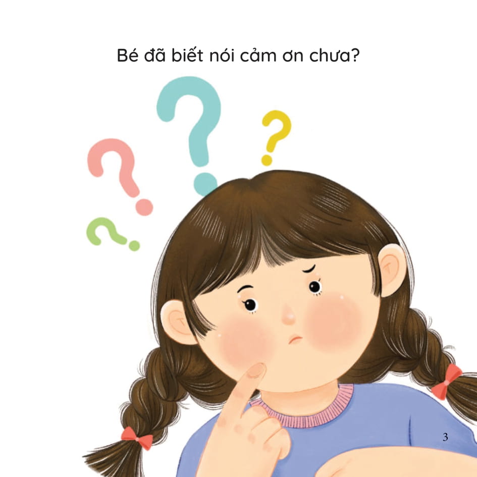 bé thông minh - những tiếng đầu đời - bé biết cảm ơn - bìa cứng