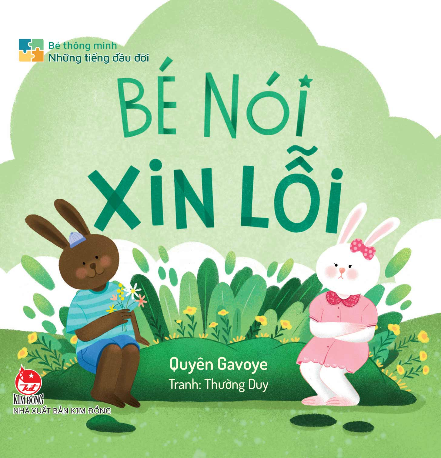 bé thông minh - những tiếng đầu đời - bé nói xin lỗi - bìa cứng