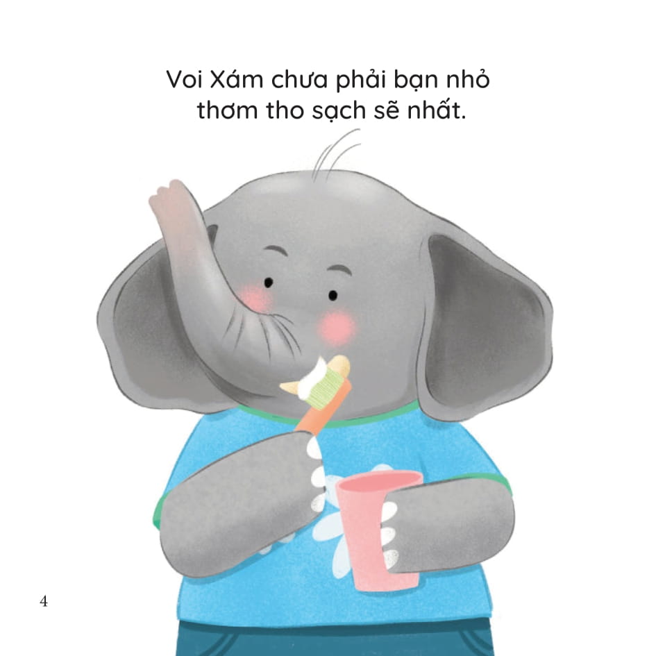 bé thông minh - sinh hoạt hằng ngày - ai thơm tho sạch sẽ nhất? - bìa cứng