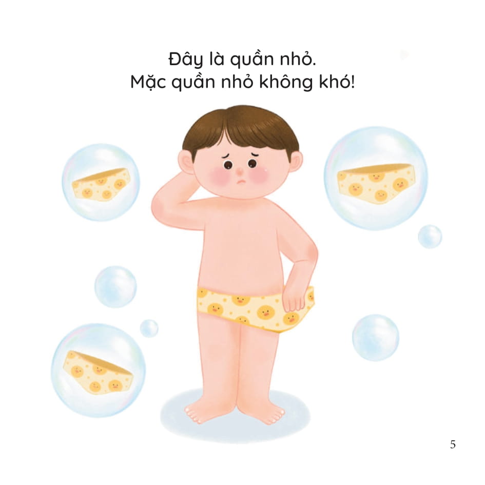 bé thông minh - sinh hoạt hằng ngày - mặc quần áo không khó! - bìa cứng