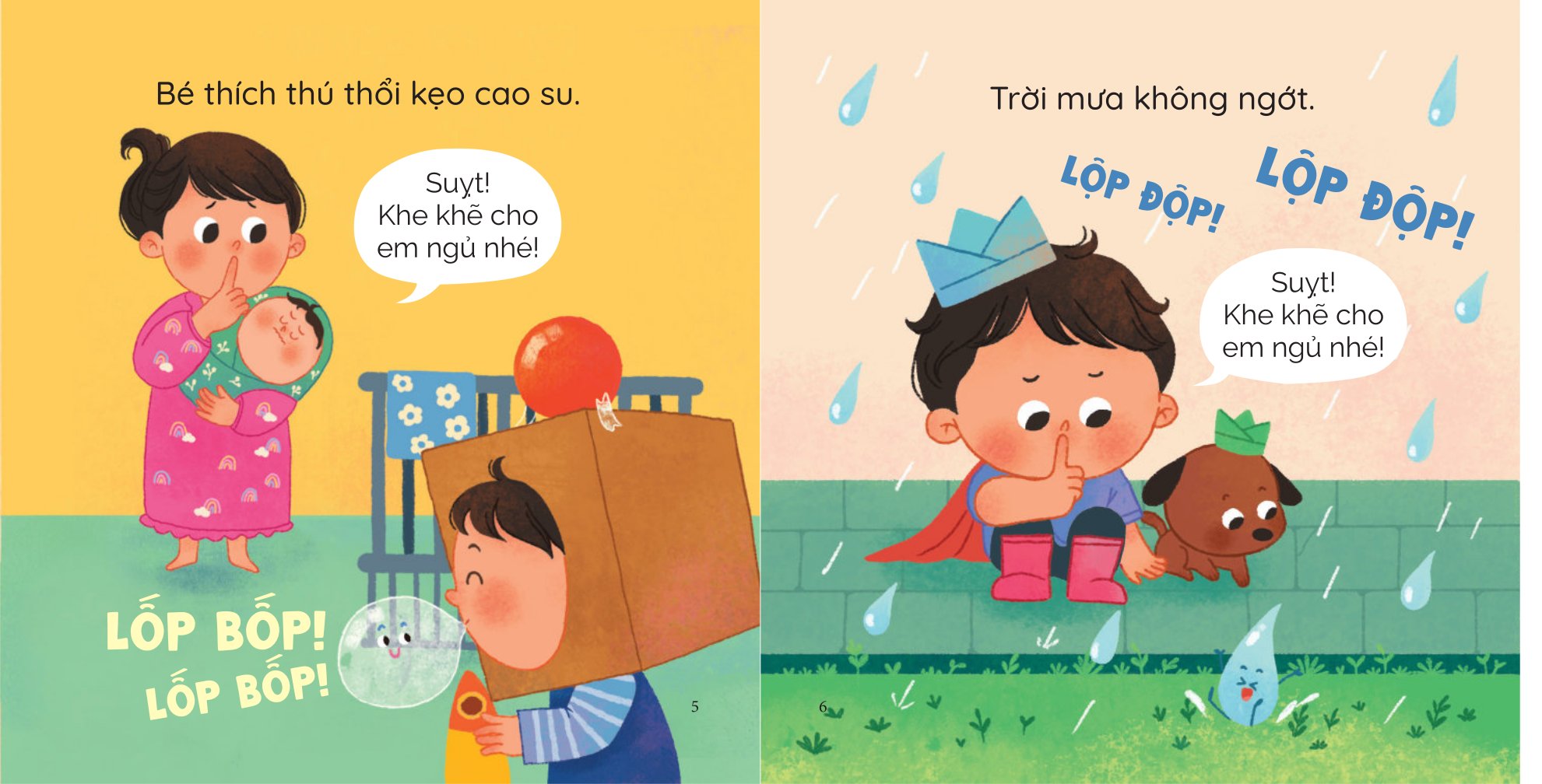 Bé Thông Minh - Thanh Âm Cuộc Sống - Khe Khẽ Nào! - Bìa Cứng