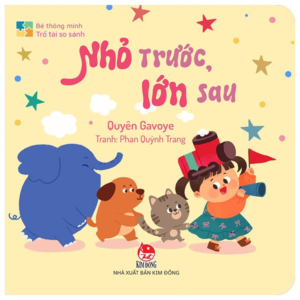 Bé Thông Minh - Trổ Tài So Sánh - Ai Dài, Ai Ngắn? - Bìa Cứng