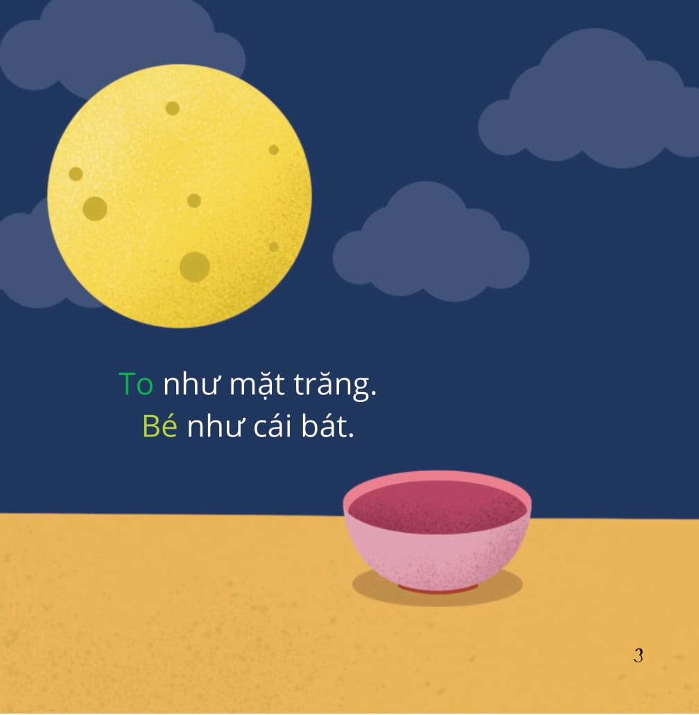 bé thông minh - trổ tài so sánh - to-nhỏ - bìa cứng