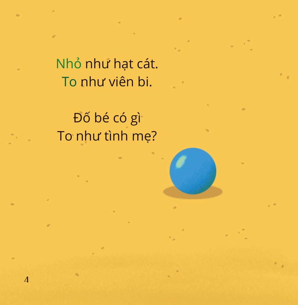 bé thông minh - trổ tài so sánh - to-nhỏ - bìa cứng