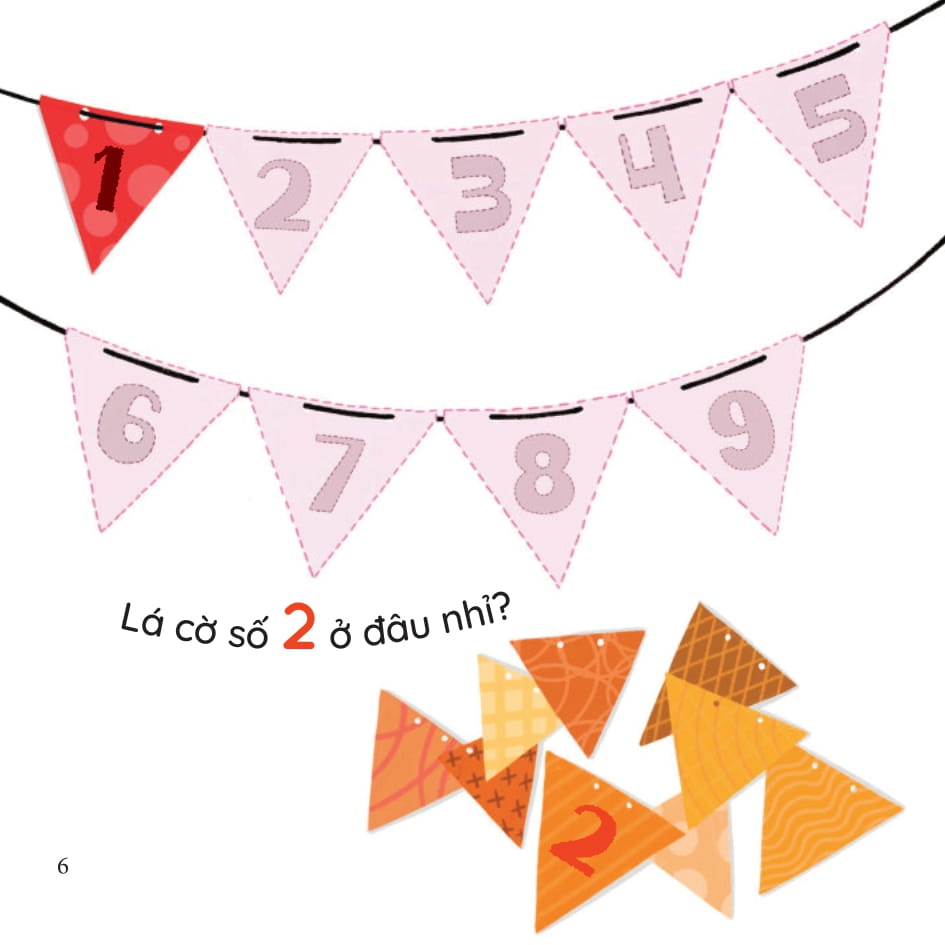 bé thông minh - vui học số đếm - 1, 2, 3 ta cùng chơi! - bìa cứng