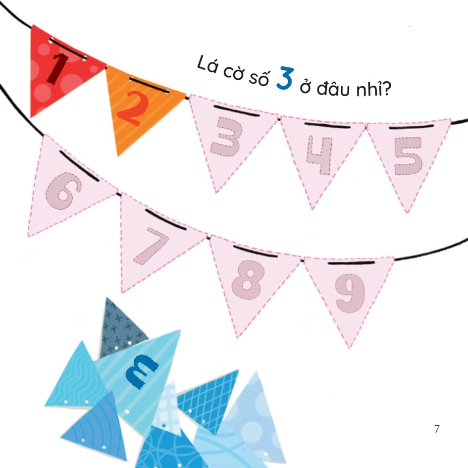 bé thông minh - vui học số đếm - 1, 2, 3 ta cùng chơi! - bìa cứng