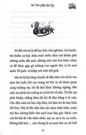 bé tiêu phiêu lưu ký - hành trình một mình chinh phục thế giới của cô gái việt
