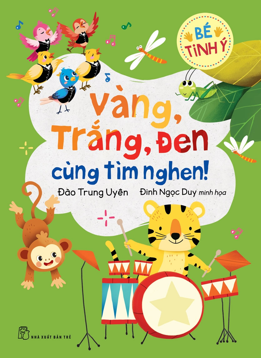 bé tinh ý - vàng, trắng, đen - cùng tìm nghen!