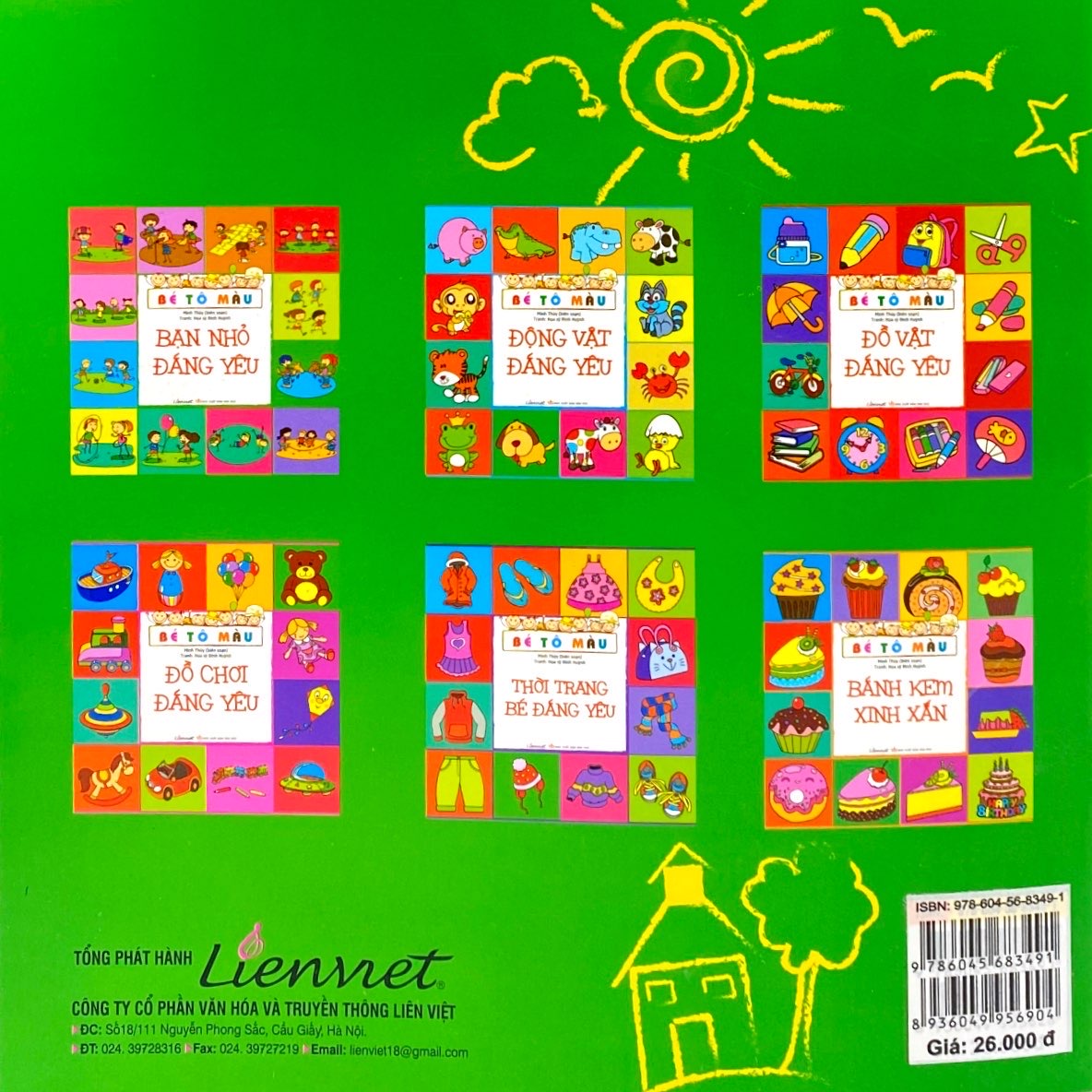 bé tô màu - bạn nhỏ đáng yêu