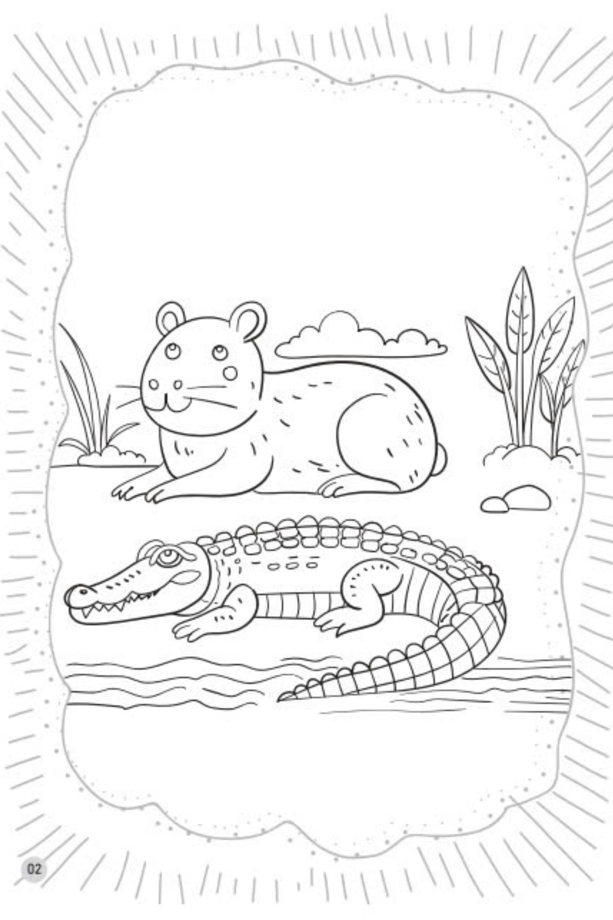 bé tô màu capybara - bộ trưởng bộ ngoại giao - cuộc sống muôn màu