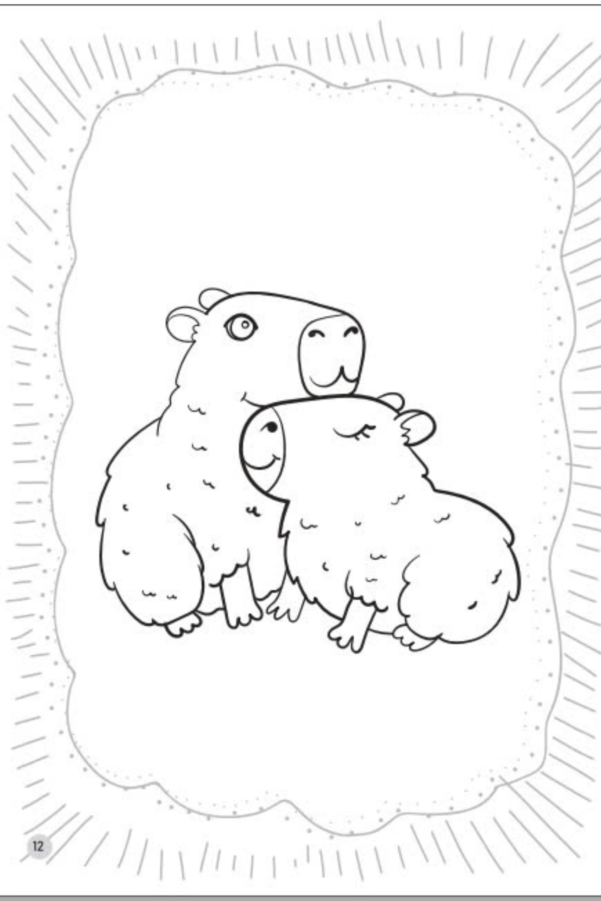 bé tô màu capybara - bộ trưởng bộ ngoại giao - cuộc sống muôn màu