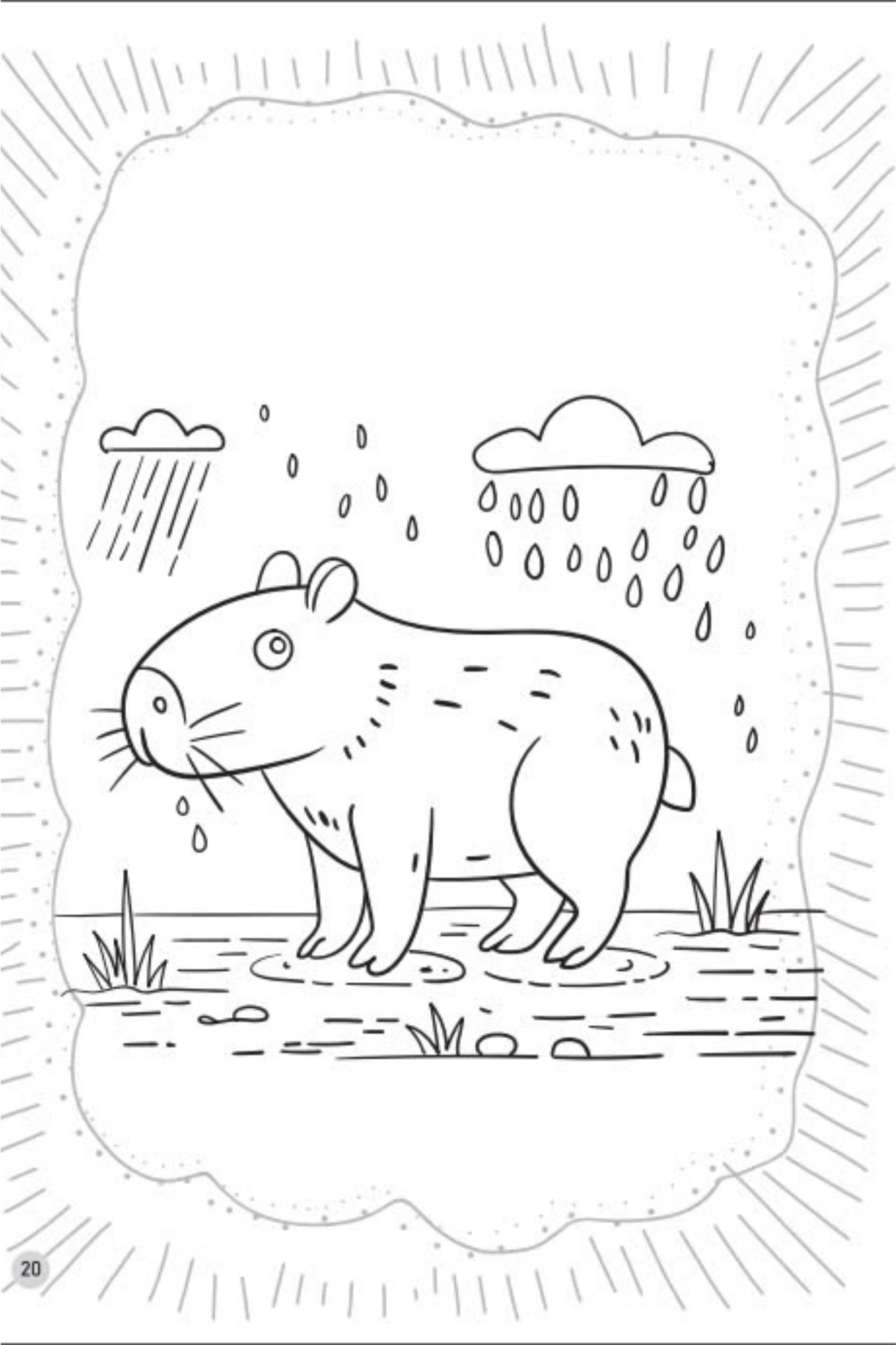 bé tô màu capybara - bộ trưởng bộ ngoại giao - giáng sinh diệu kỳ