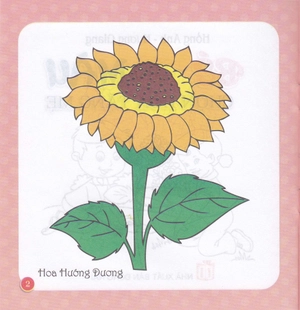 bé tô màu chọn hoa tặng mẹ