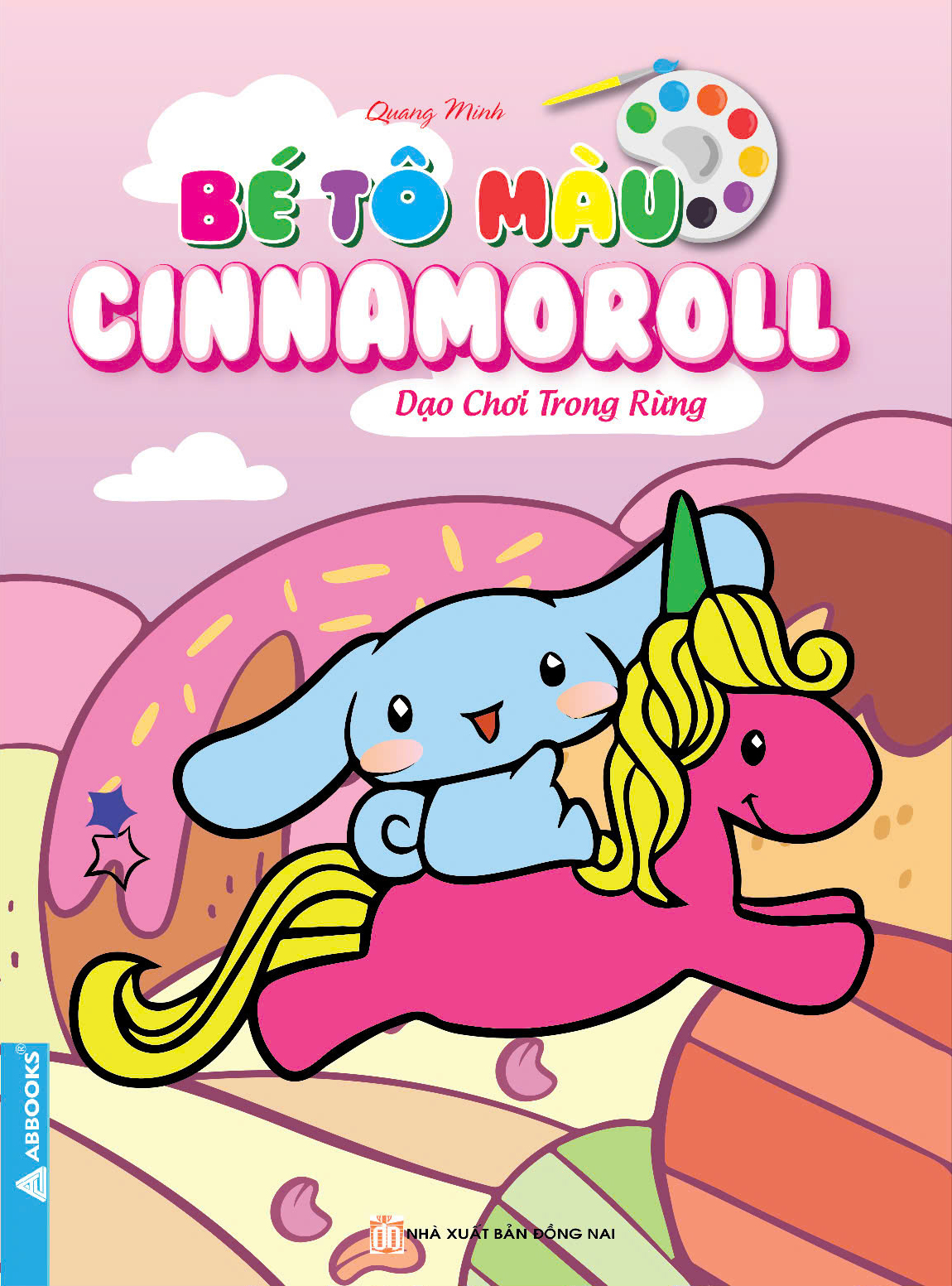 bé tô màu - cinnamoroll dạo chơi trong rừng