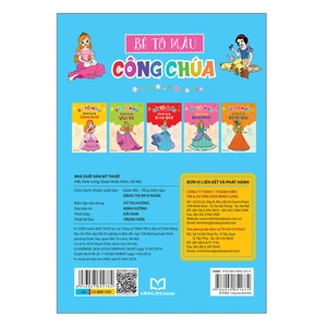 bé tô màu - công chúa thân thiện