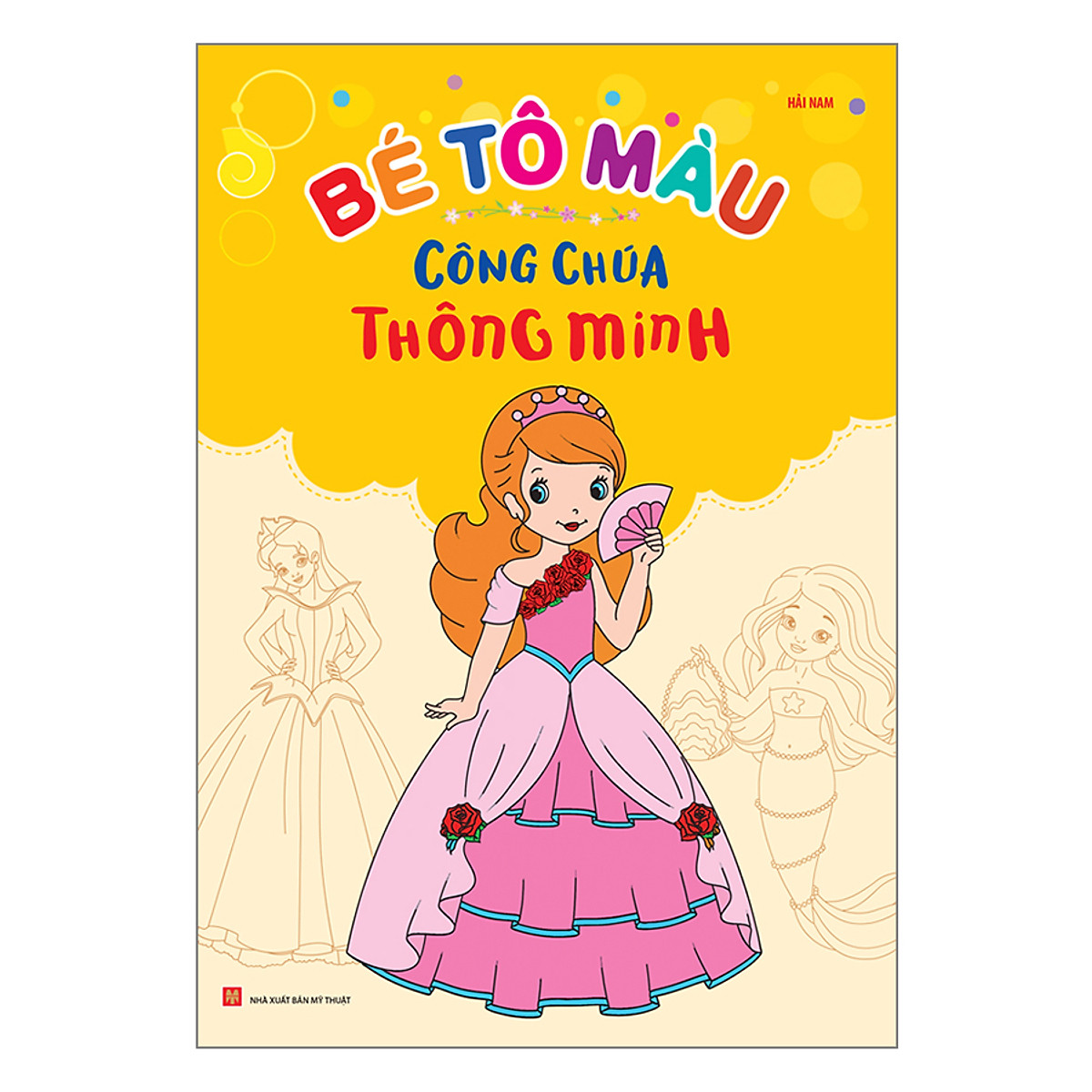 bé tô màu - công chúa thông minh