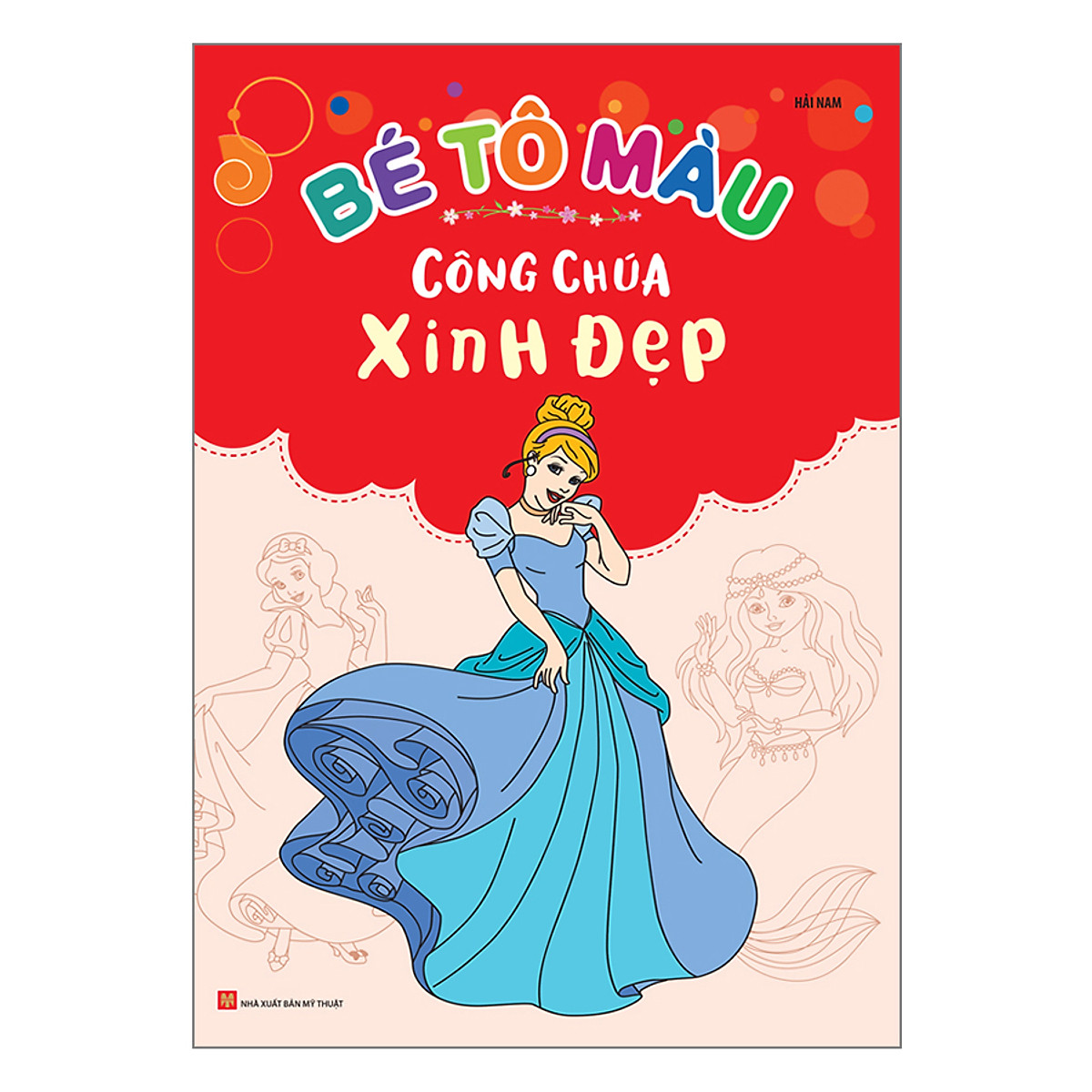 bé tô màu - công chúa xinh đẹp