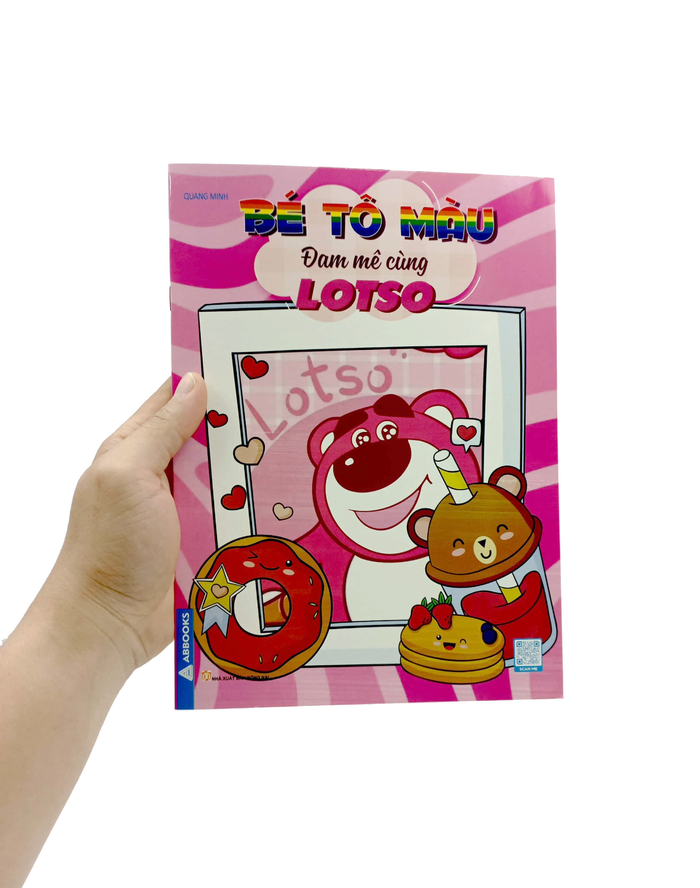 bé tô màu - đam mê cùng lotso