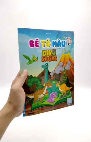 bé tô màu - dino saurs