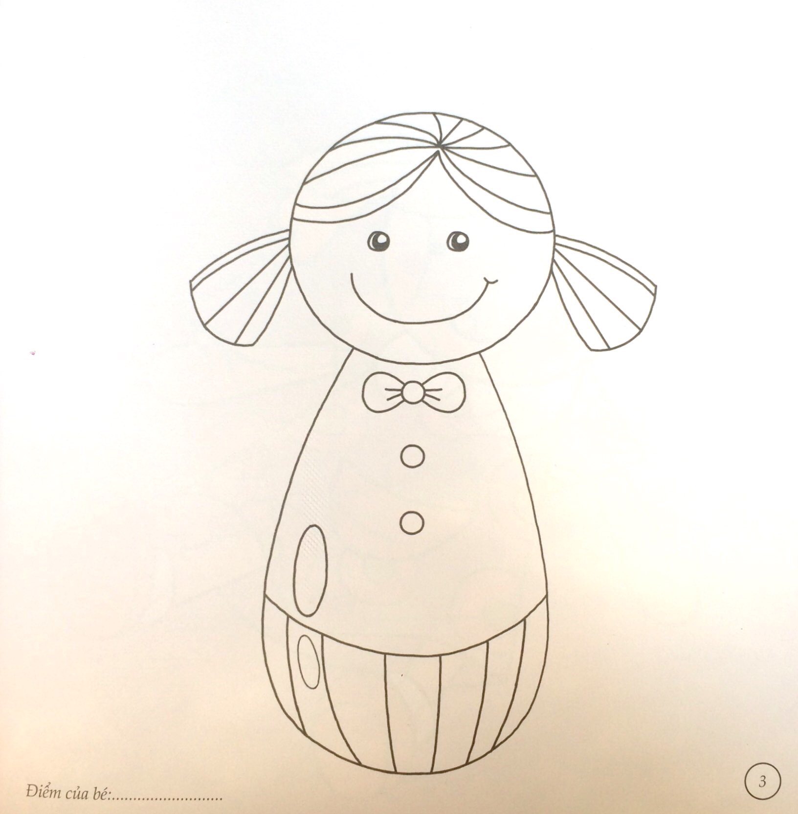 bé tô màu - đồ chơi đáng yêu