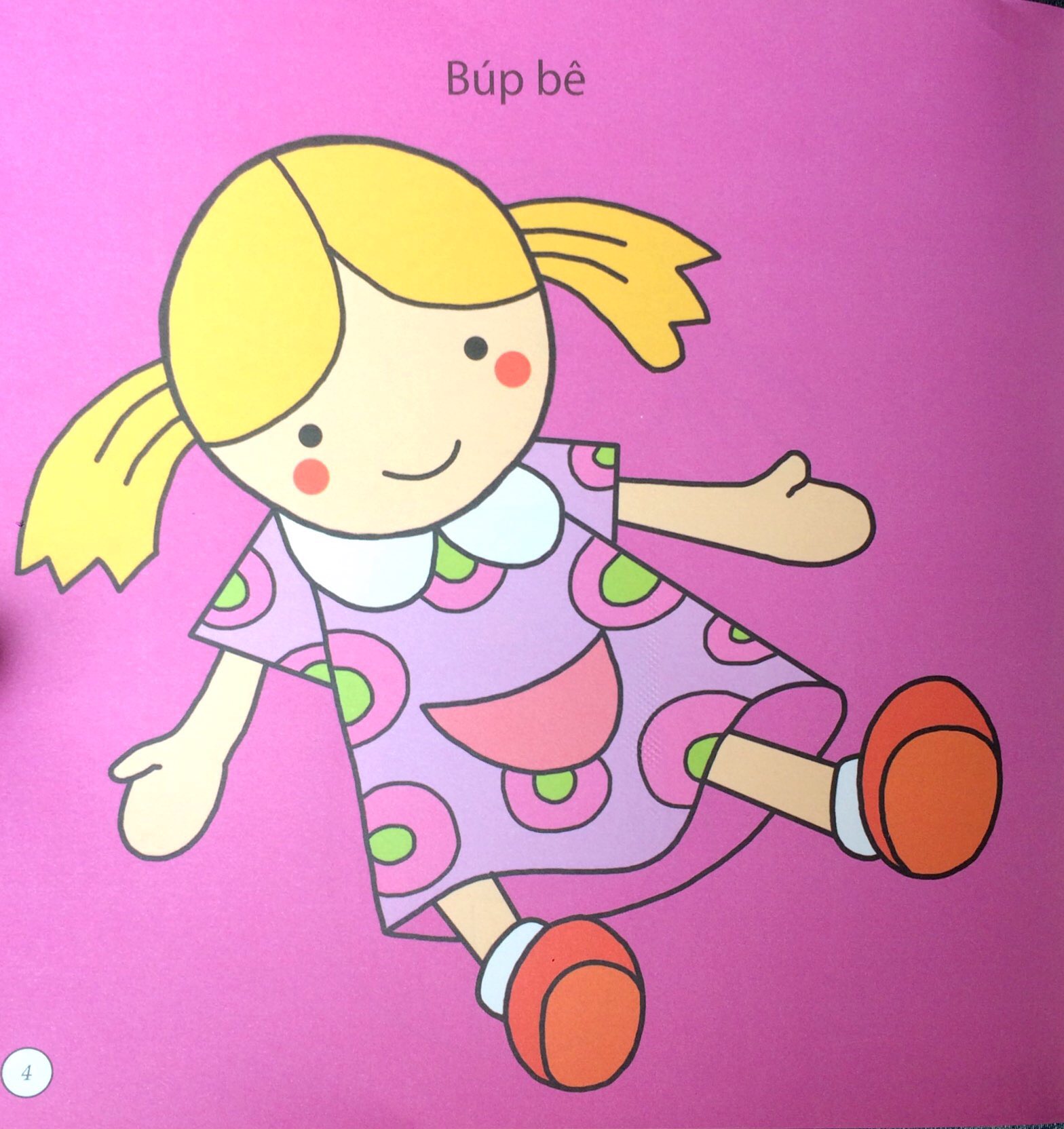 bé tô màu - đồ chơi đáng yêu