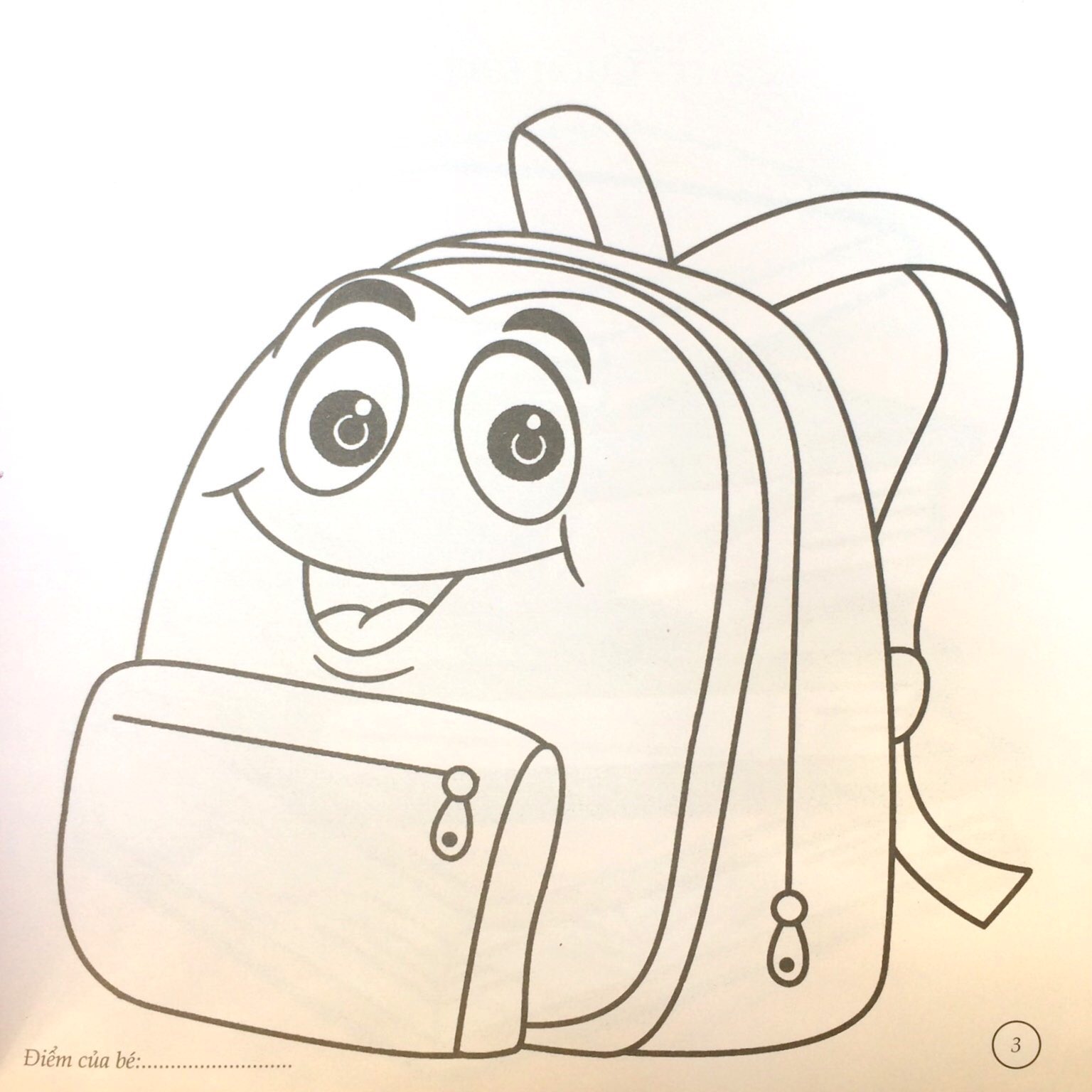 bé tô màu - đồ vật đáng yêu
