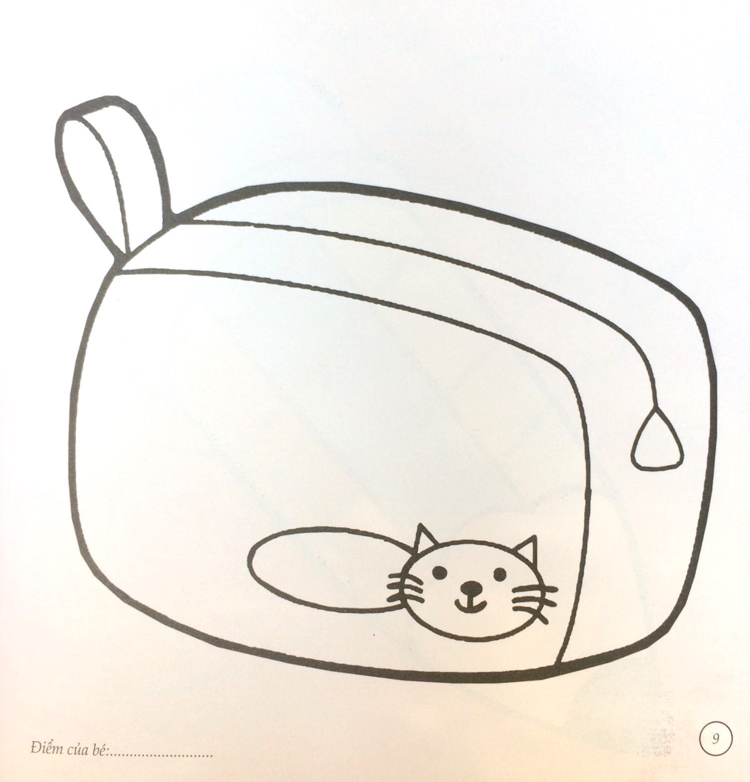 bé tô màu - đồ vật đáng yêu