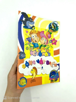 bé tô màu động vật biển