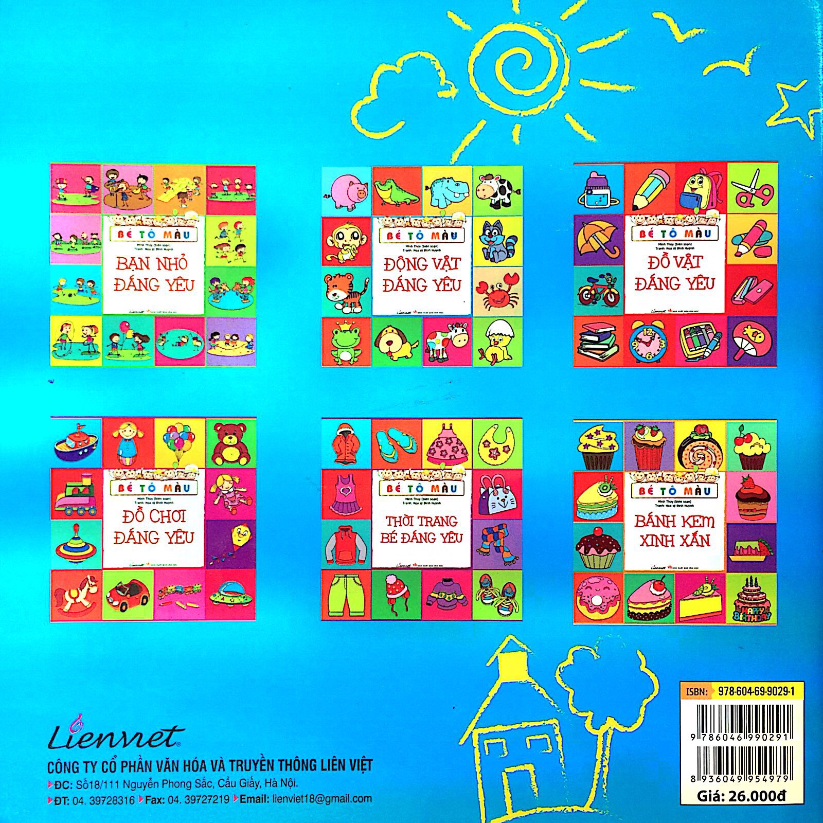 bé tô màu - động vật đáng yêu