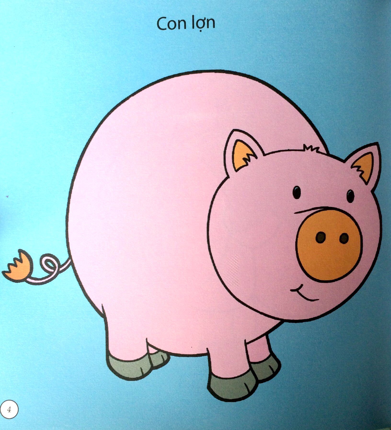 bé tô màu - động vật đáng yêu