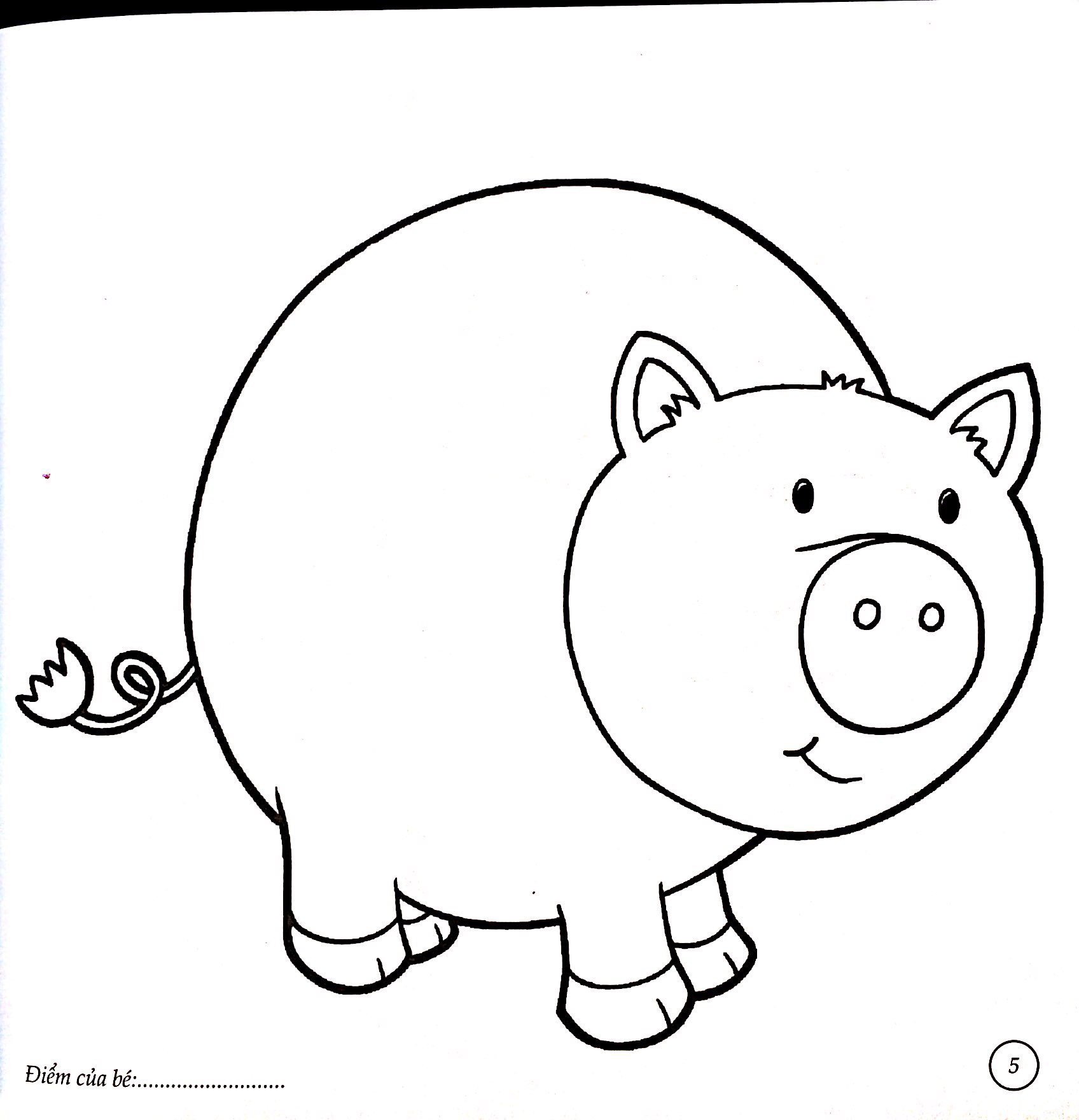 bé tô màu - động vật đáng yêu