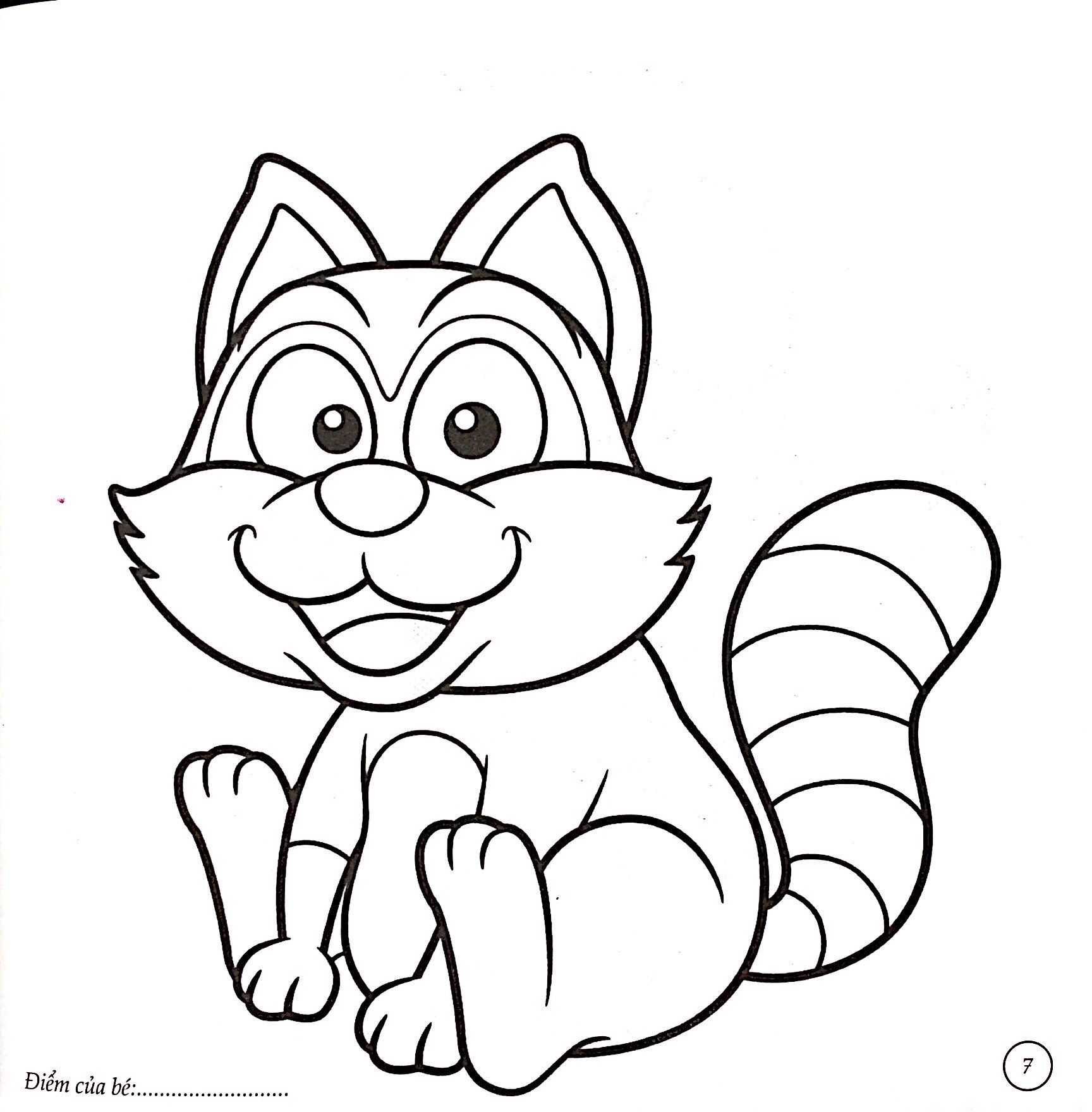 bé tô màu - động vật đáng yêu