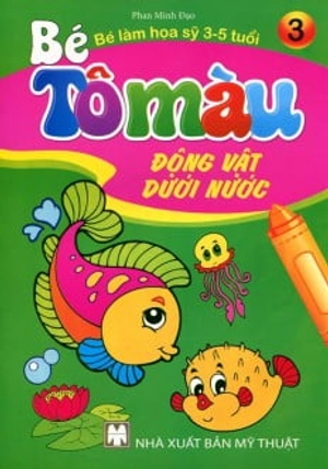 bé tô màu - động vật dưới nước