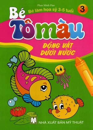 bé tô màu - động vật dưới nước