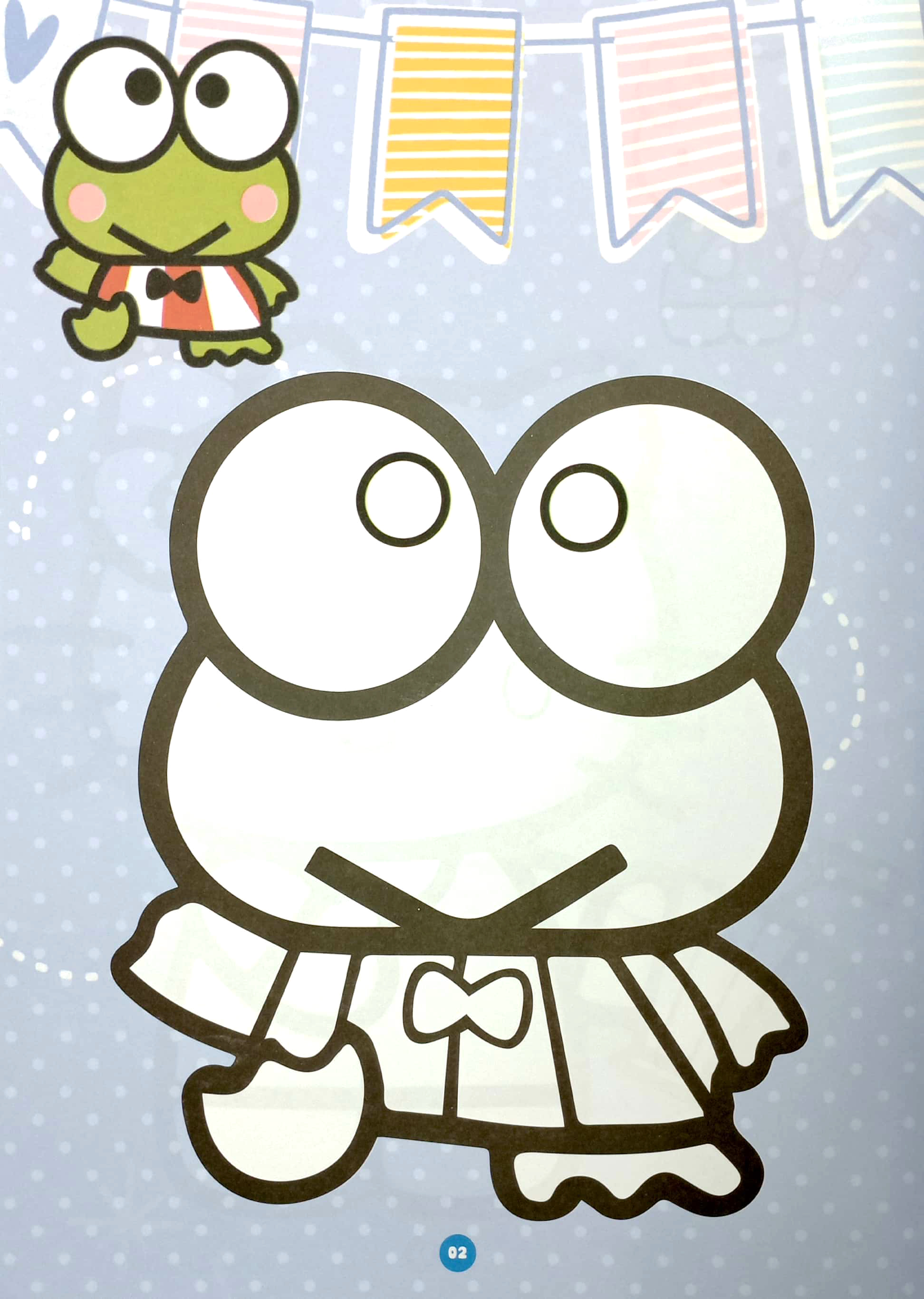 bé tô màu - hello kitty và bạn bè