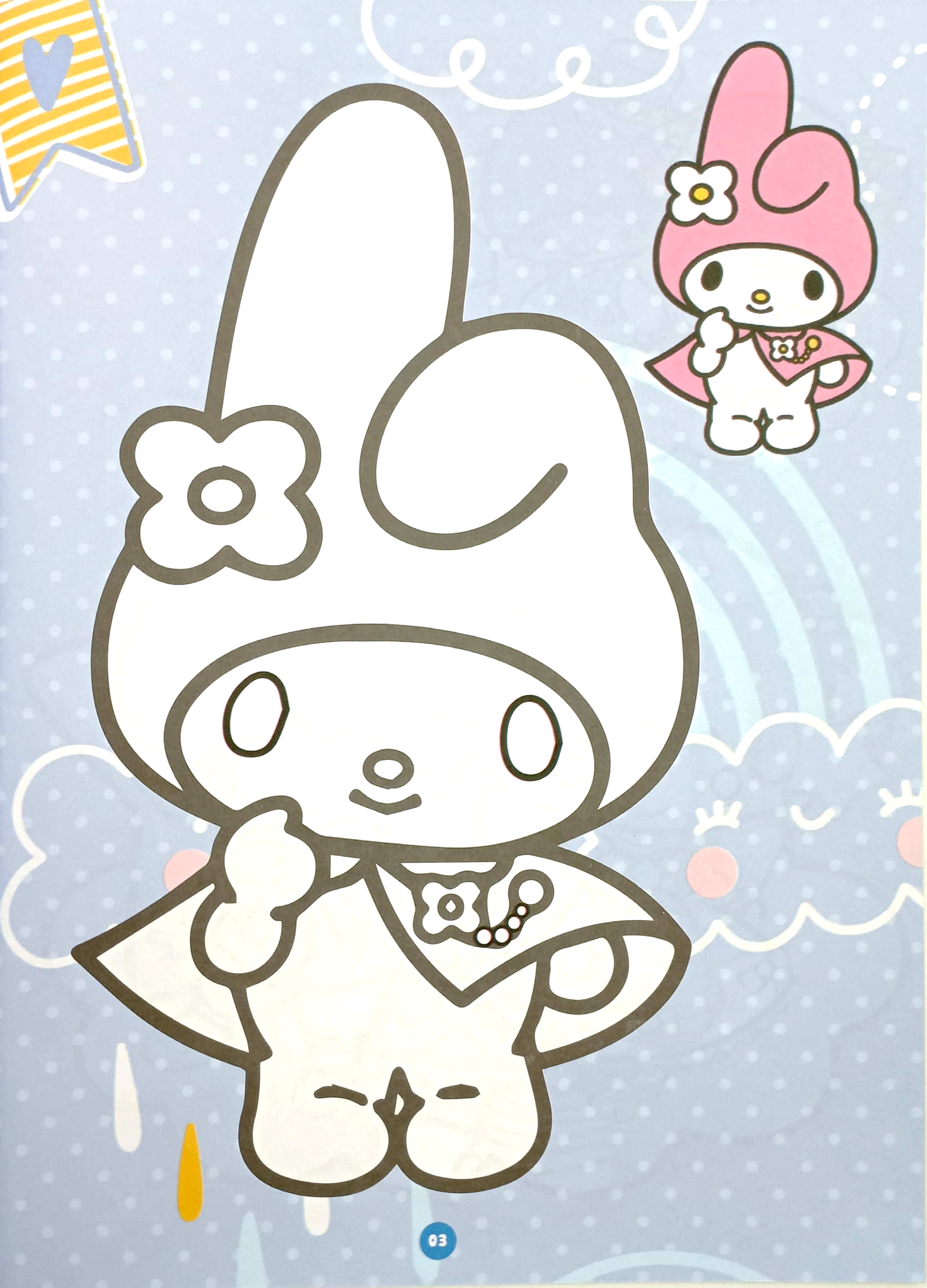 bé tô màu - hello kitty và bạn bè