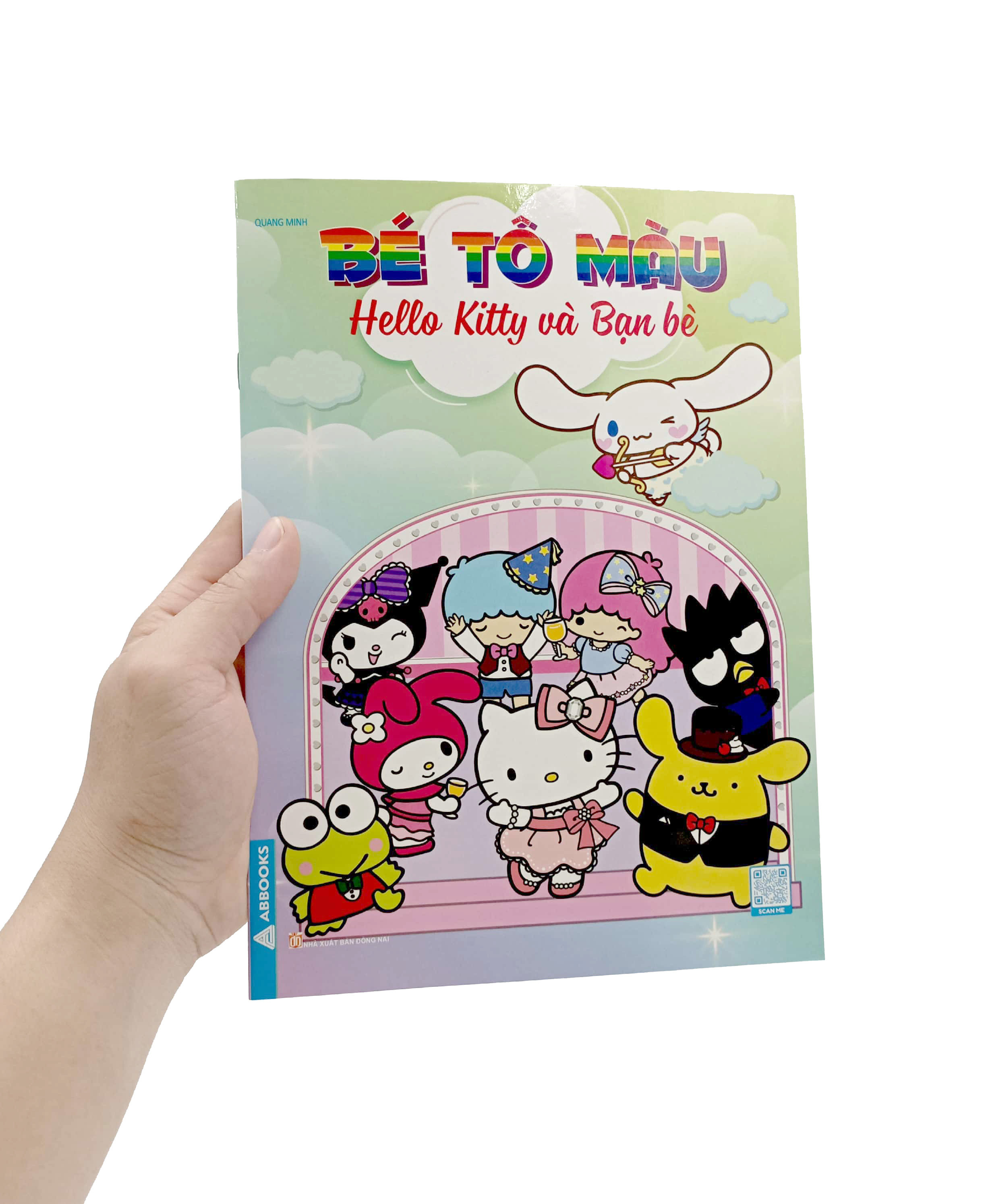 bé tô màu - hello kitty và bạn bè