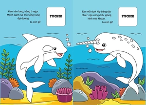 bé tô màu - khám phá bắc cực lạnh giá