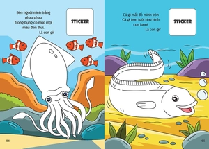 bé tô màu - khám phá đại dương bí hiểm