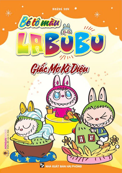 bé tô màu labubu giấc mơ kì diệu