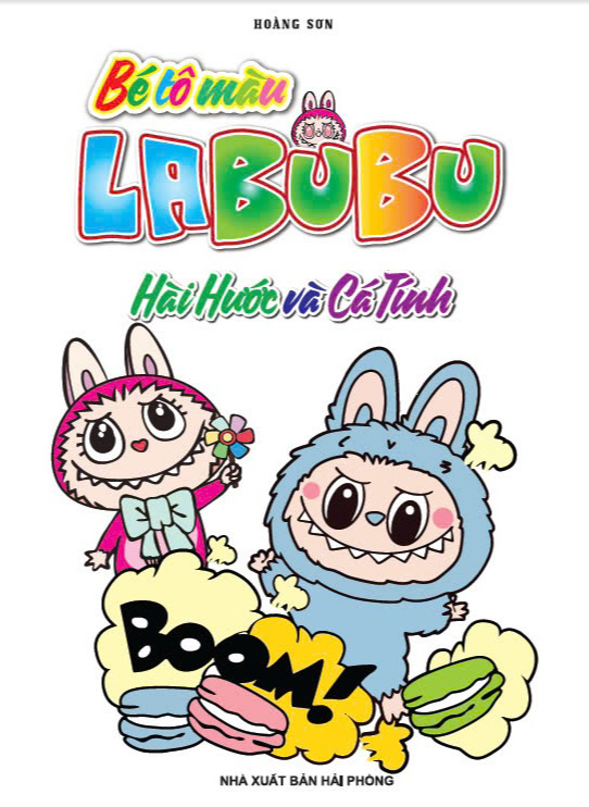 bé tô màu labubu hài hước và cá tính