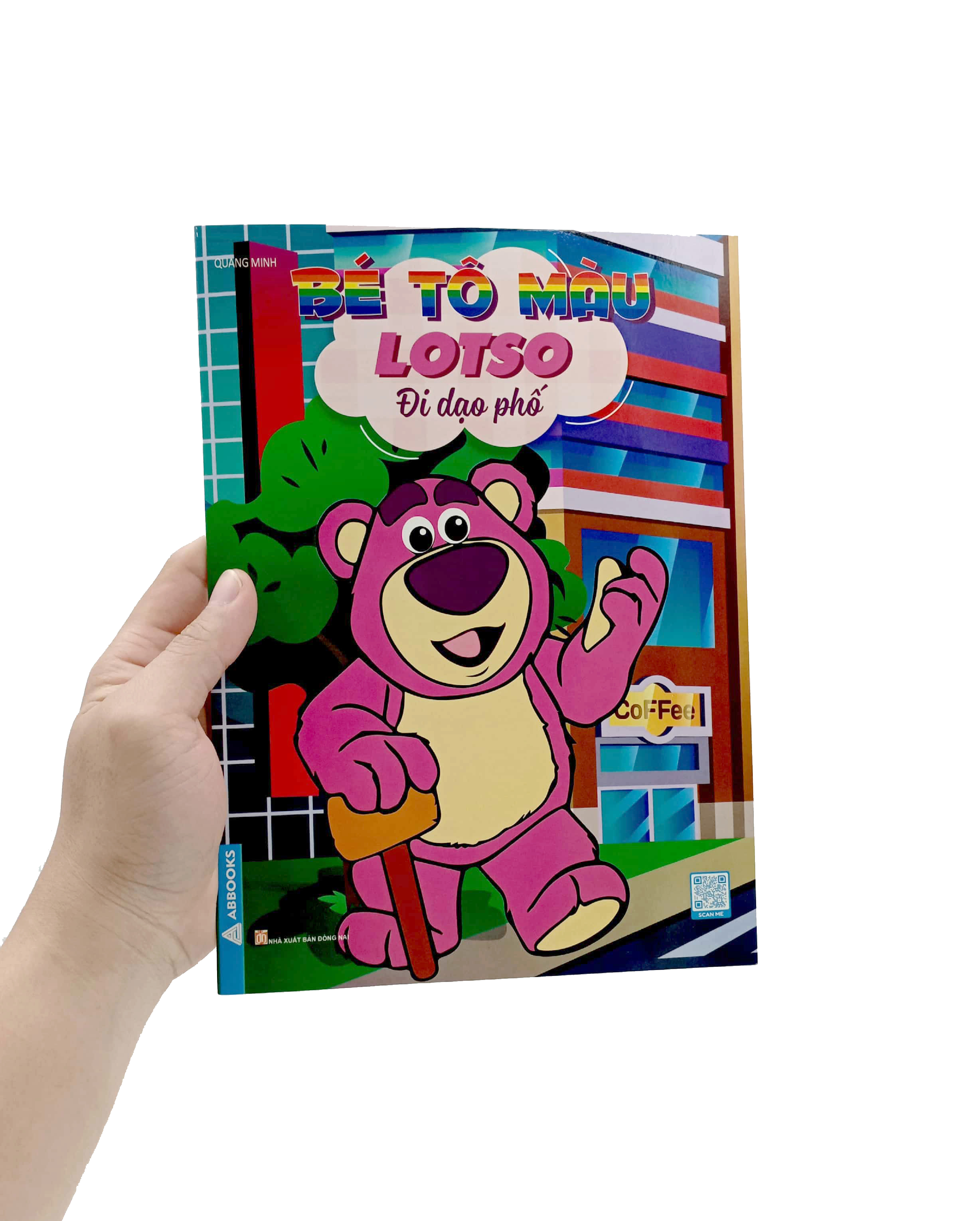 bé tô màu - lotso đi dạo phố