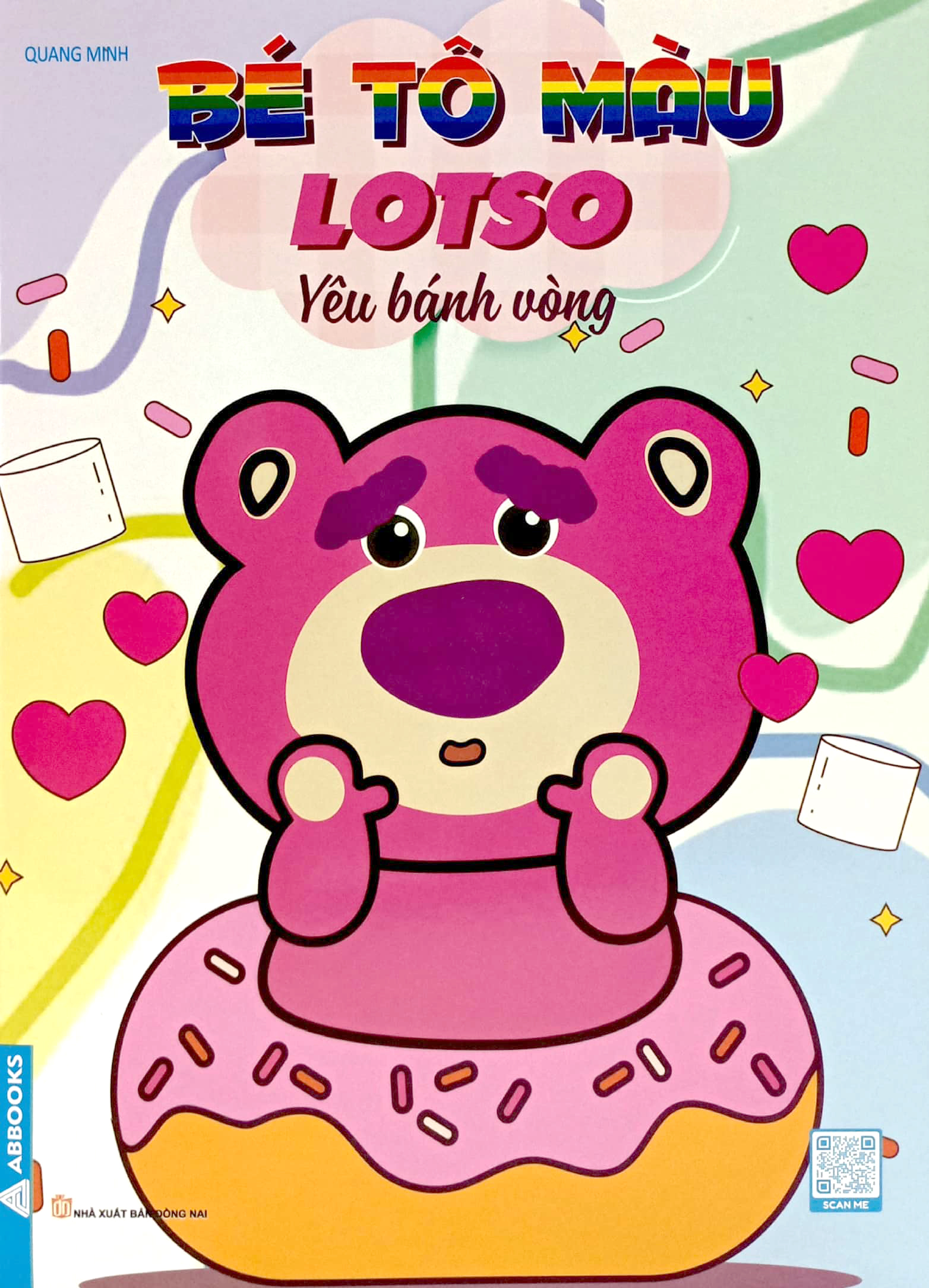 bé tô màu - lotso yêu bánh vòng