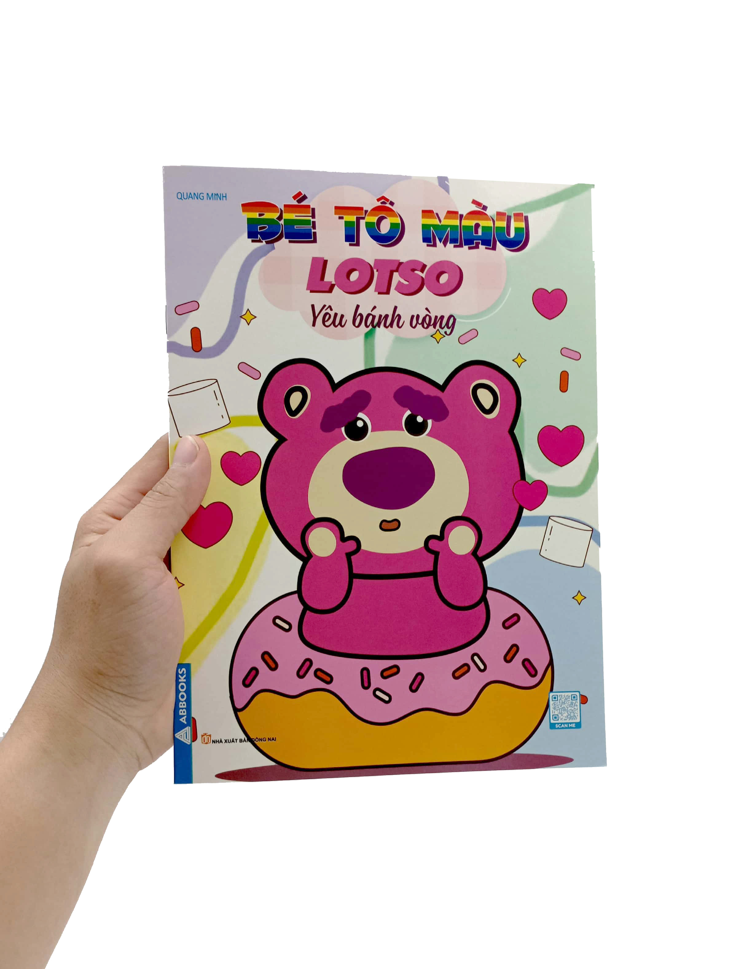 bé tô màu - lotso yêu bánh vòng