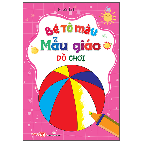 bé tô màu mẫu giáo - đồ chơi