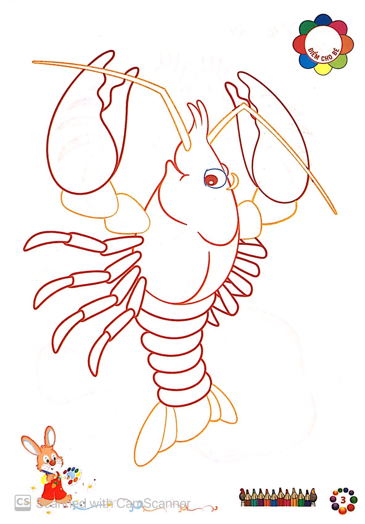 bé tô màu mẫu giáo - tôm cua cá (tái bản 2024)